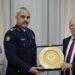 Töre, Lefkoşa Polis Müdürü Kızıltuğ ve Lefkoşa Polis Müdürü Yardımcısı Karabaşak’ı kabul etti