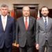 Cumhurbaşkanı Tatar, Türkiye’nin Lefkoşa Büyükelçisi Feyzioğlu ve KEİ Koordinatörü Öz’ü kabul etti
