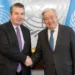 Türkiye’nin BM Daimi Temsilcisi Önal’dan BM Genel Sekreteri Guterres’e veda ziyareti