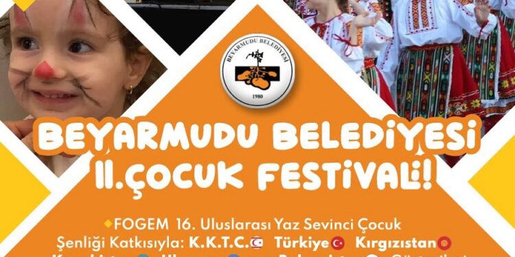 Beyarmudu Belediyesi 2’nci Çocuk Festivali 5 Haziran’da yapılacak