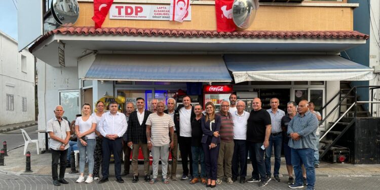 TDP Lapta Alsancak Çamlıbel örgüt binası açıldı