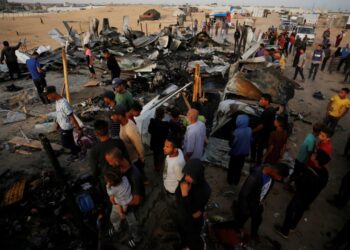 DSÖ, İsrail'in Refah'taki kampa saldırısını kınadı