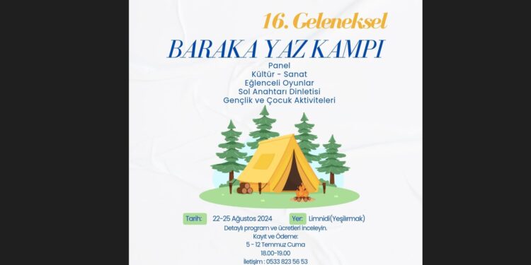 16. Geleneksel Baraka Yaz Kampı kayıtları başlıyor