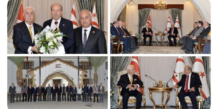 Cumhurbaşkanı Tatar, Sakarya- Adapazarı bölgesi iş insanlarını kabul ett