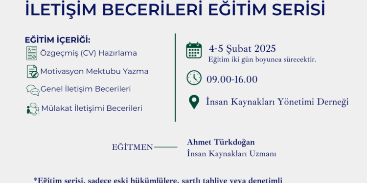 Cezaevi Sonrası Yaşam Projesi kapsamında eğitim düzenlenecek